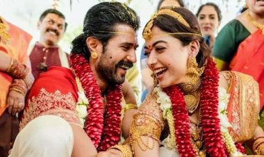 शादी के बंधन में बंधे रश्मिका-विजय: