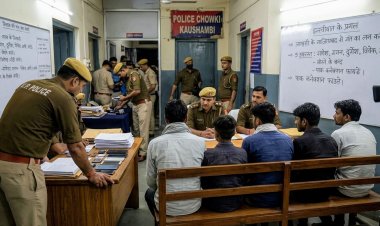 गाजियाबाद जासूसी कांड में बड़ी कार्रवाई, 5 नाबालिगों समेत 9 और गिरफ्तार; पाकिस्तानी हैंडलर्स से जुड़े तार