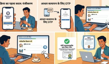 जनगणना  2027 : घर बैठे ऑनलाइन फॉर्म भरने की पूरी प्रक्रिया, स्टेप-बाय-स्टेप जानें आसान तरीका