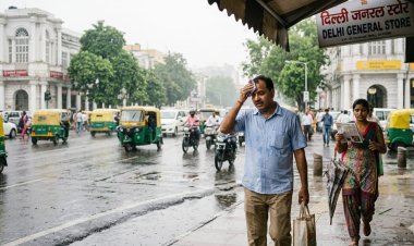 दिल्ली में आज बारिश से मिलेगी राहत, लेकिन उमस करेगी परेशान