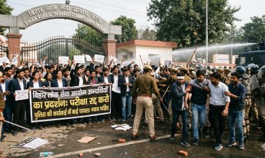 पटना में बिहार लोक सेवा आयोग अभ्यर्थियों का प्रदर्शन, पुलिस कार्रवाई में कई घायल