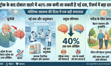 स्ट्रोक के बाद दोबारा खतरे को 40 प्रतिशत तक कम कर सकती है नई दवा, रिसर्च में बड़ा दावा
