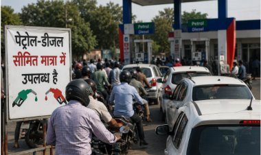 पेट्रोल-डीजल को लेकर बढ़ी घबराहट! कई राज्यों में सीमित हुई बिक्री, पंपों पर लंबी कतारें