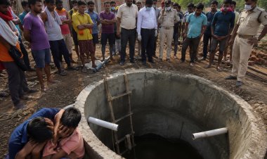 ओडिशा ;सेप्टिक टैंक बना मौत का कुआं...