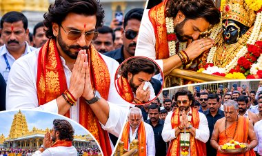 कांतारा विवाद के बीच रणवीर सिंह पहुंचे मां चामुंडेश्वरी के दरबार, हाथ जोड़कर मांगी क्षमा