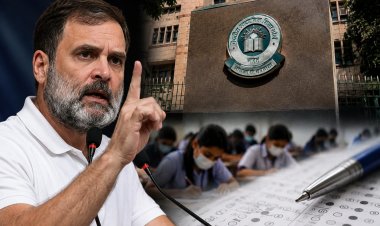 नीट के बाद अब सीबीएसई पर घमासान, राहुल गांधी का केंद्र पर बड़ा हमला
