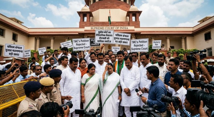 पश्चिम बंगाल चुनाव मतगणना पर सुप्रीम कोर्ट का फैसला, टीएमसी की याचिका खारिज