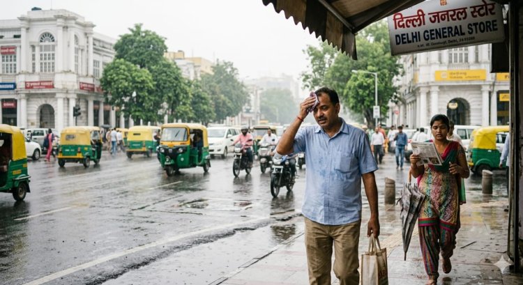 दिल्ली में आज बारिश से मिलेगी राहत, लेकिन उमस करेगी परेशान