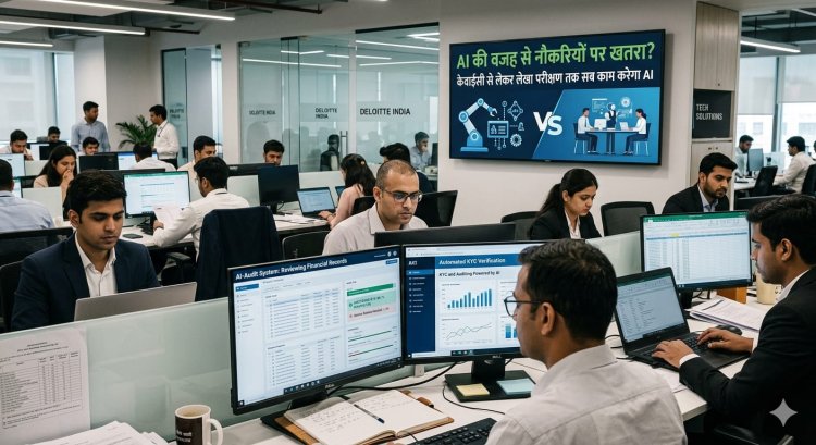 एआई की वजह से नौकरियों पर खतरा  केवाईसी से लेकर लेखा परीक्षण तक सब काम करेगा एआई