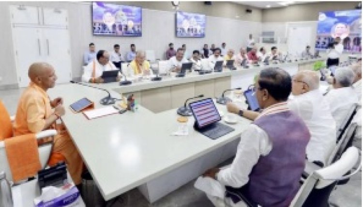 योगी कैबिनेट के बड़े फैसले: पंचायत आरक्षण आयोग, 1010 बेड अस्पताल सहित 12 प्रस्तावों को मंजूरी