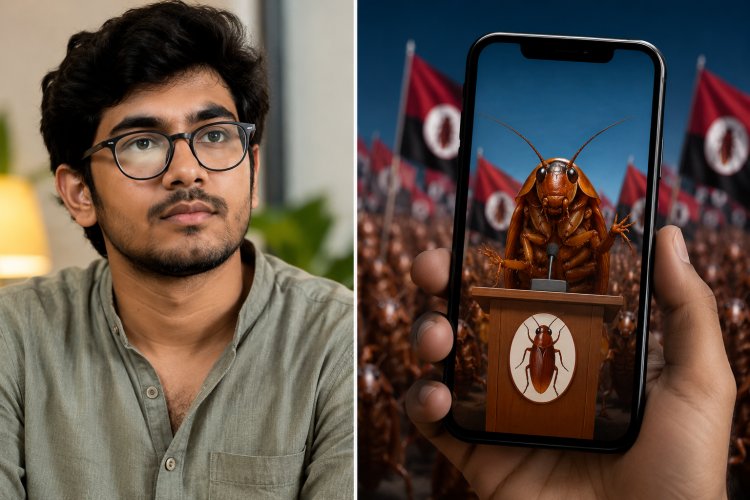 वायरल हुई कॉकरोच जनता पार्टी, अब संस्थापक ने लगाए खाते हैक होने के आरोप