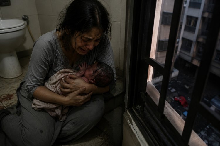 अस्पताल के शौचालय में युवती ने दिया बच्चे को जन्म, फिर खिड़की से नीचे फेंका