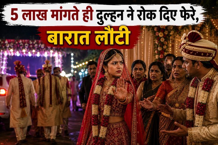 5 लाख मांगते ही दुल्हन ने रोक दिए फेरे, बारात लौटी