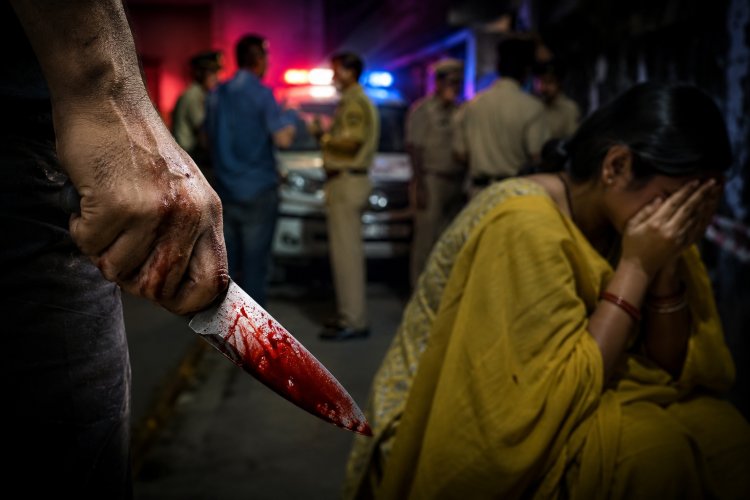 लखनऊ में घरेलू विवाद का खौफनाक अंत, पति ने पत्नी का गला रेतकर उतारा मौत के घाट...