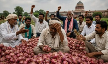 प्याज किसानों का फूटा गुस्सा, मांगा राहत पैकेज: केंद्र से मांगे 10 हजार करोड़ रुपये