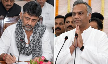 कर्नाटक में विभागों का बंटवारा, प्रियांक खड़गे को मिला गृह मंत्रालय, शिवकुमार ने अपने पास रखे अहम विभाग
