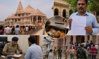 राम मंदिर चढ़ावा विवाद में नया मोड़:  'यही चारों असली चोर' कहकर दर्ज कराई तहरीर