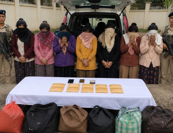 70 लाख की हेरोइन संग 8 महिलाएं गिरफ्तार