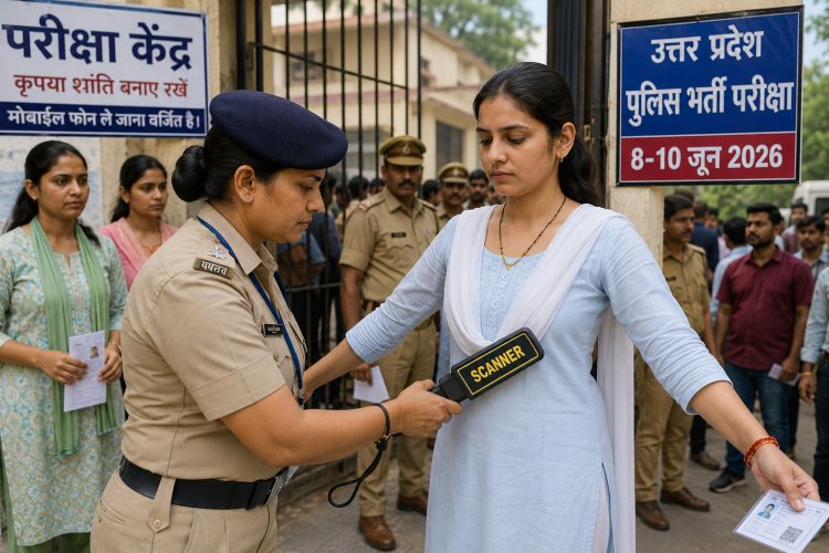 परीक्षा केंद्रों पर कलावा और मंगलसूत्र को मिली छूट, यूपी पुलिस भर्ती बोर्ड का बड़ा फैसला