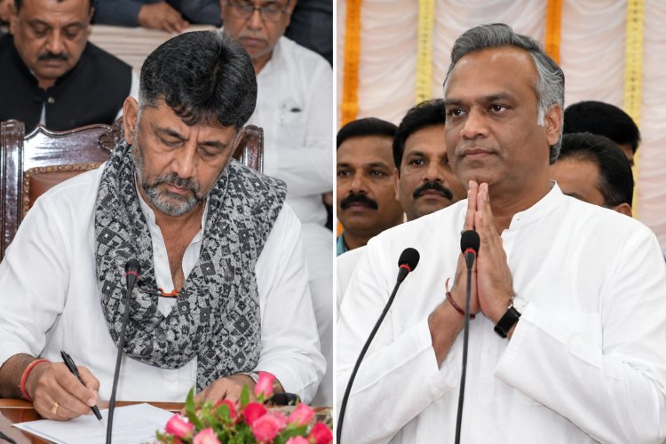 कर्नाटक में विभागों का बंटवारा, प्रियांक खड़गे को मिला गृह मंत्रालय, शिवकुमार ने अपने पास रखे अहम विभाग
