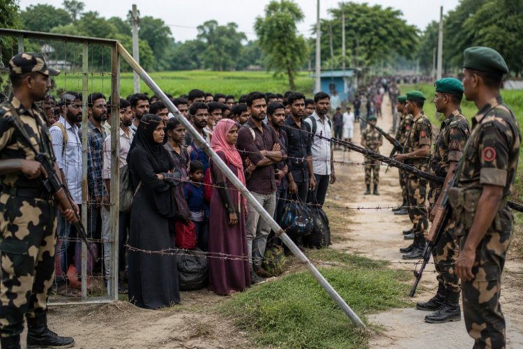 अपने नागरिकों को लेने से पीछे हटा बांग्लादेश, सीमा पर बढ़ा तनाव