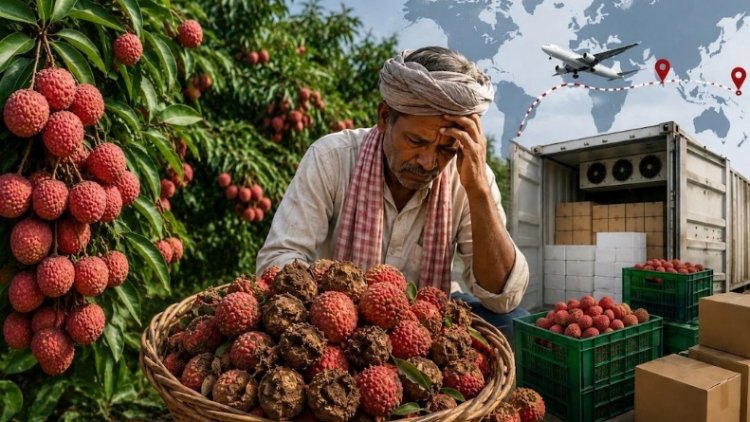 बिहार की शाही लीची पर उत्पादन और निर्यात का संकट