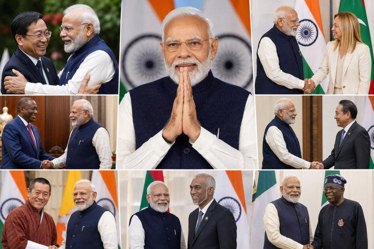 प्रधानमंत्री नरेंद्र मोदी ने रचा इतिहास: 12 वर्ष पूरे, दुनिया भर के नेताओं ने दी बधाई