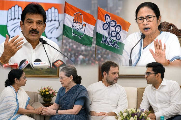 कांग्रेस ने तृणमूल कांग्रेस विलय की खबरों को बताया बेबुनियाद