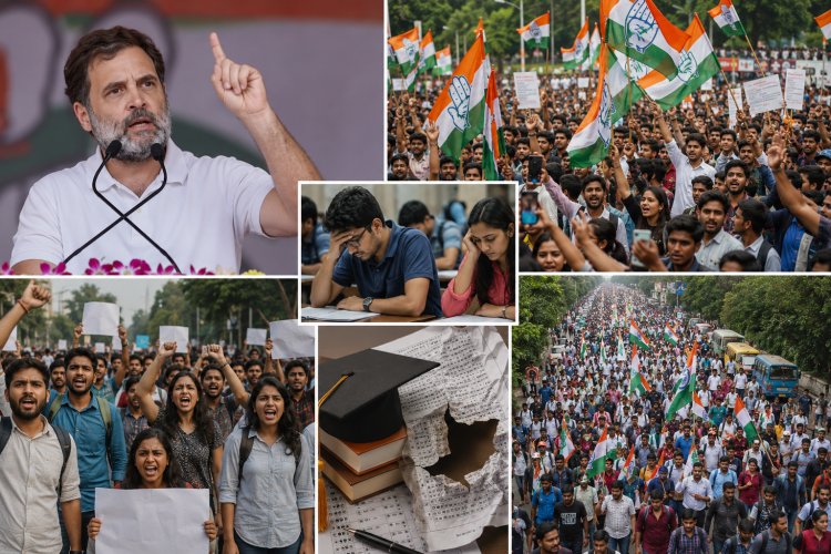 परीक्षा घोटालों पर राहुल गांधी का बड़ा एक्शन, कोटा से दिल्ली तक मचेगा बवाल!