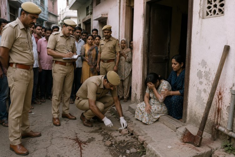 पारिवारिक विवाद में बेटी की हत्या
