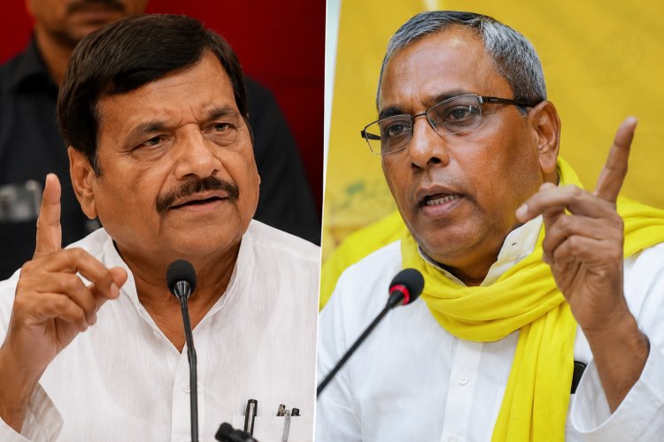 ओम प्रकाश राजभर को शिवपाल यादव की खुली चुनौती, बोले- विधानसभा का मुंह नहीं देख पाएंगे
