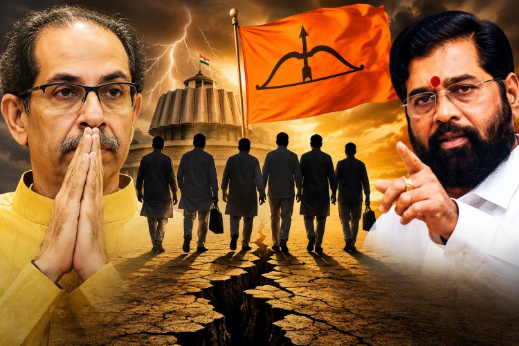 शिंदे का बड़ा दांव, उद्धव ठाकरे को संसदीय मोर्चे पर बड़ा झटका