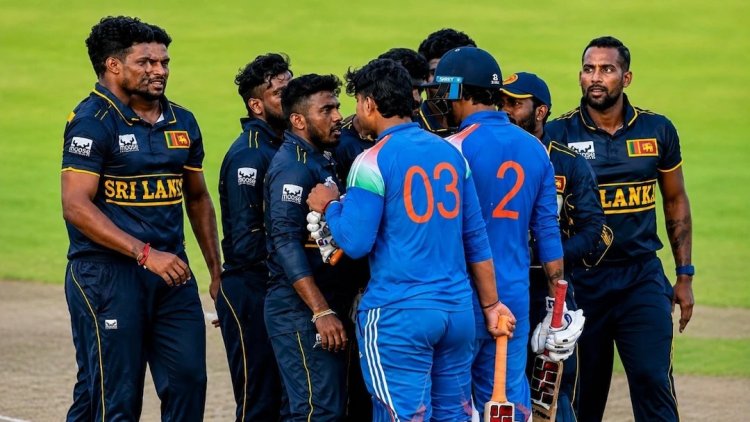 धक्का मुक्की विवाद पर श्रीलंकाई कप्तान ने चुप्पी तोड़ी