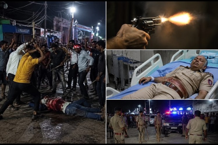 मुहर्रम में खूनी बवाल! एएसआई को मारी गोली, गुस्साई भीड़ ने हमलावर को उतारा मौत के घाट