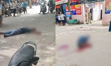 पिंक बूथ के सामने तड़पता रहा युवक, मौत के बाद मचा हंगामा!