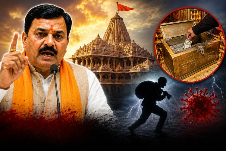 राम मंदिर से चोरी की तो कैंसर होगा! बीजेपी विधायक के बयान से मचा सियासी बवाल