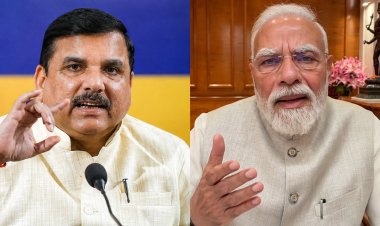 मेरी मां मां नहीं  पीएम के वीडियो पर संजय सिंह का पलटवार